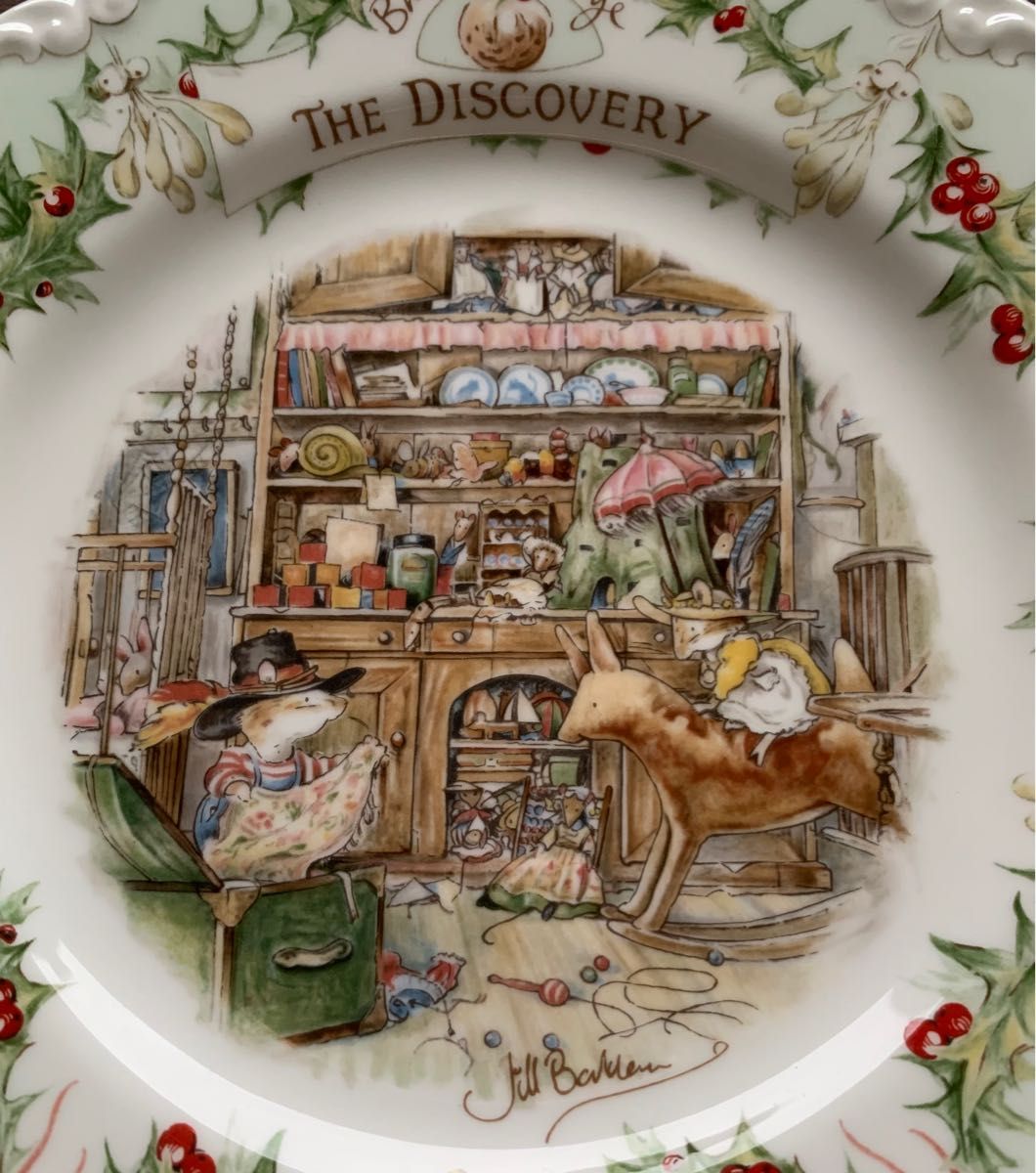 【美品】ブランブリーヘッジ The Discovery 絵皿 プレート ロイヤルドルトン