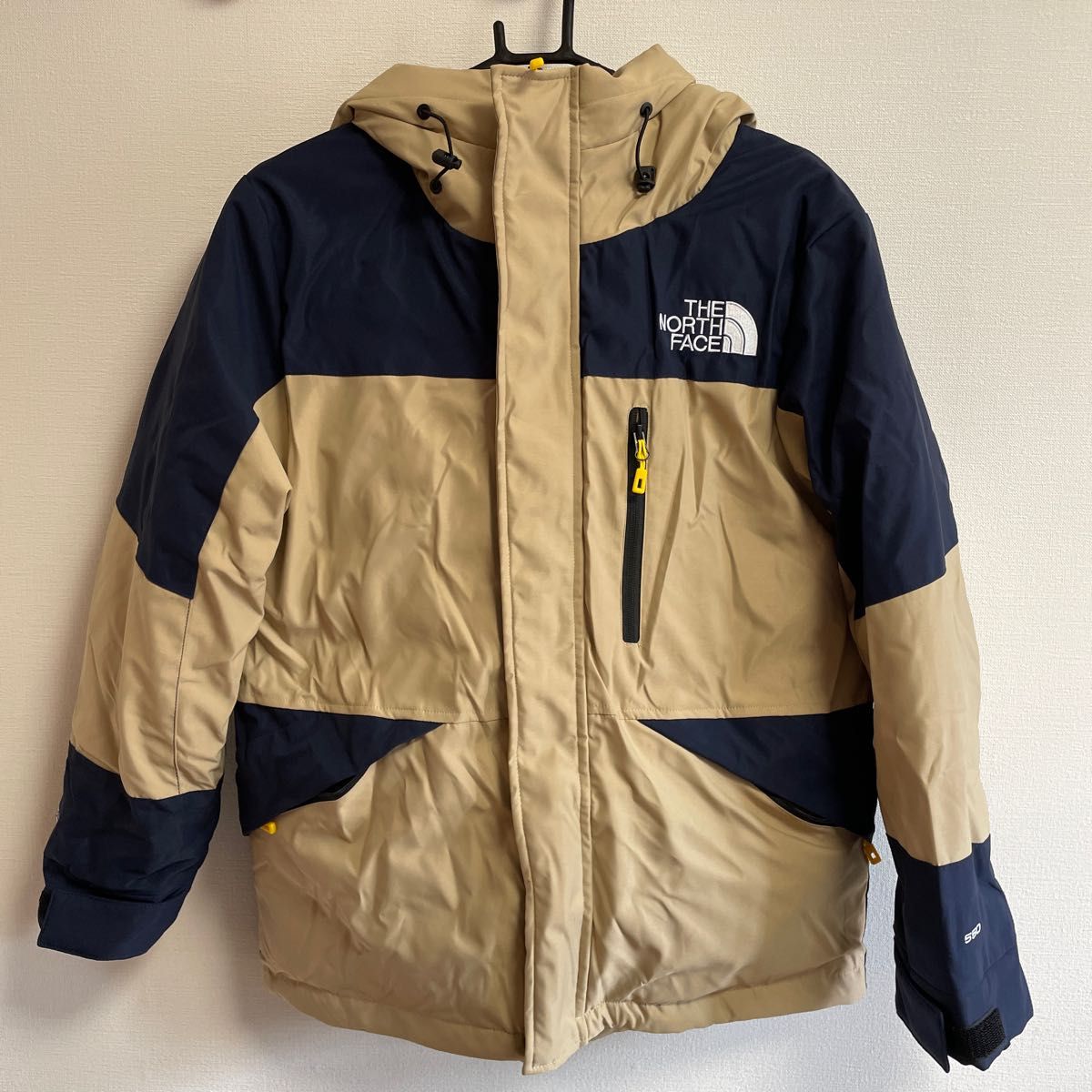 THE NORTH FACE ダウンジャケット　ベージュ　メンズ　S Mountain ノースフェイスマウンテンダウンジャケット