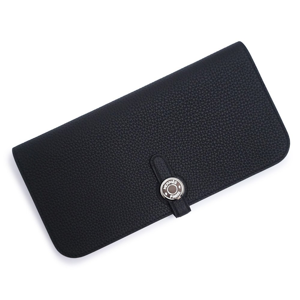 ファッション ドゴン HERMES (新品・未使用品)エルメス ロング 箱付 C刻印 シルバー金具 黒 ブラック ノワール レザー トゴ 長財布 二つ折り 女性用財布 ファッション ドゴン HERMES (新品・未使用品)エルメス ロング 箱付 C刻印 シルバー金具 黒 ブラック ノワール レザー トゴ 長財布 二つ折り 女性用財布