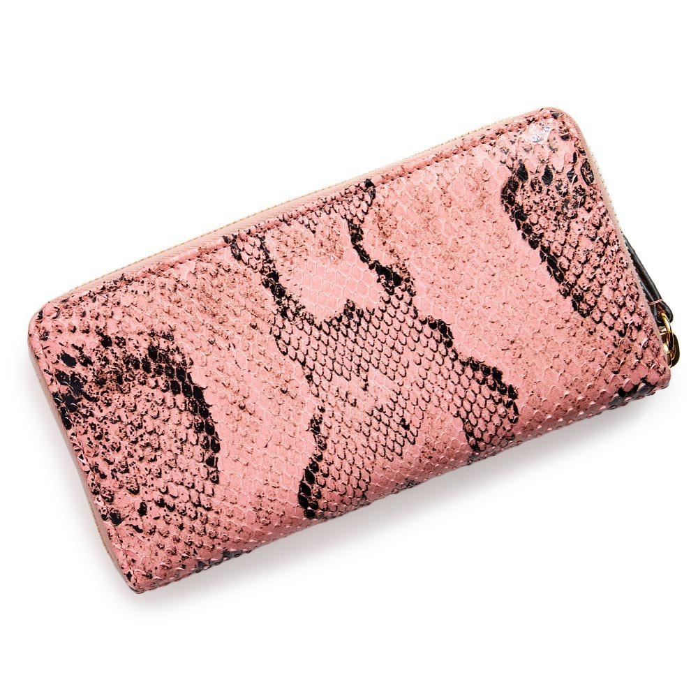 (新品・未使用品)グッチ GUCCI GGマーモント パイソン ジップ アラウンド ウォレット 長財布 エキゾチックレザー ピンク 456117 箱_画像5