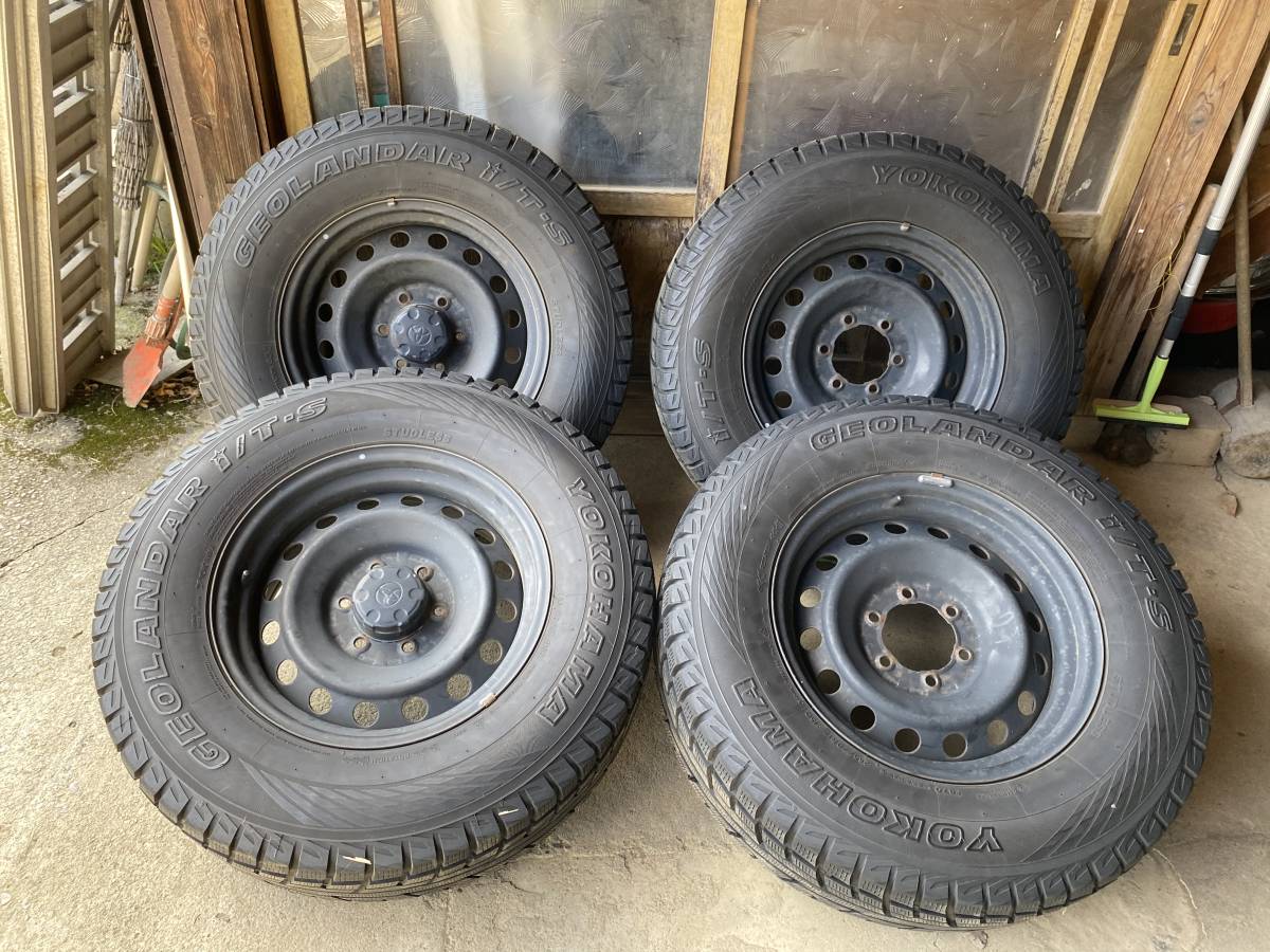 スタットレ 5本セット SUV G075 265/70R17 115Q ブルート BR-44