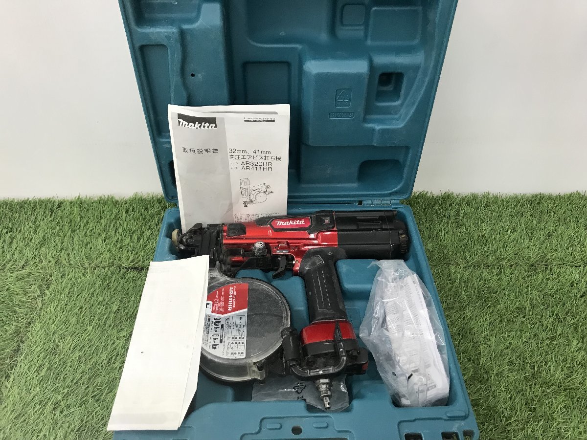 【税込?送料無料】 高圧エアビス打ち機 【ジャンク品】マキタ 赤 IT3HLWWYR8GI AR411HR 41mm エア釘打機 【税込?送料無料】 高圧エアビス打ち機 【ジャンク品】マキタ 赤 IT3HLWWYR8GI AR411HR 41mm エア釘打機