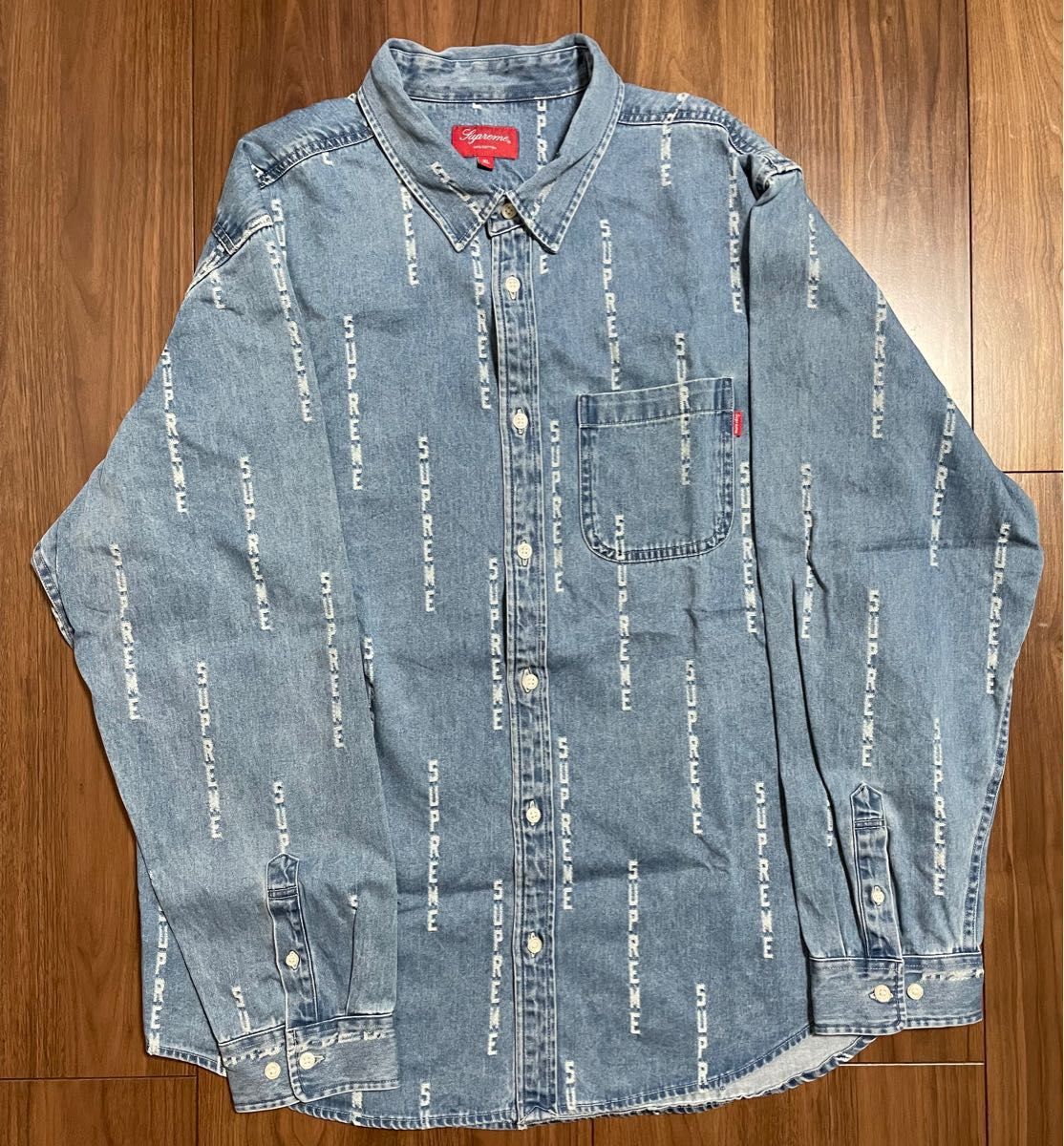 Supreme シュプリーム デニムシャツ&デニムパンツセット