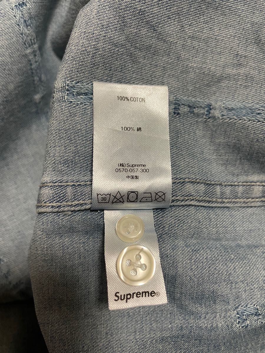 メール便無料】 jordan Supreme シュプリーム union デニムシャツ