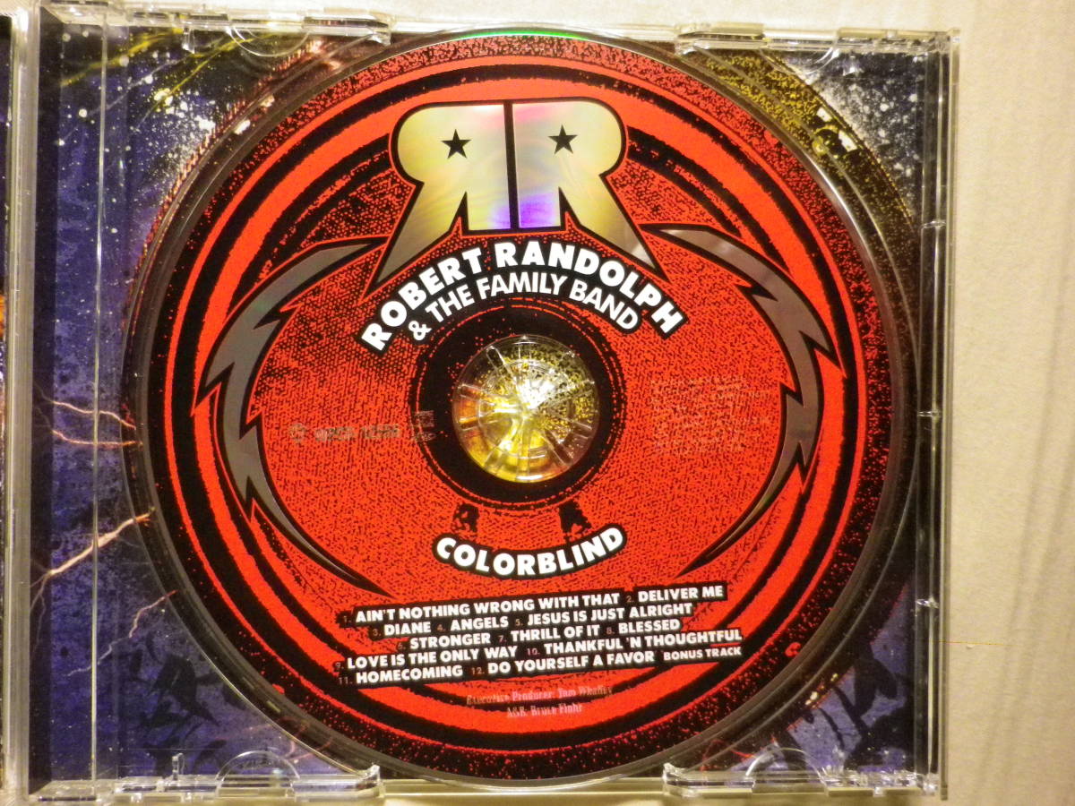 『Robert Randolph ＆ The Family Band/Colorblind+1(2006)』(2007年発売,WPCR-12556,2nd,国内盤帯付,歌詞対訳付,Eric Clapton)_画像3