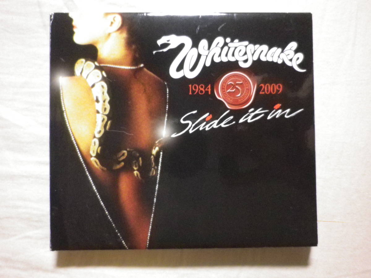 DVD付2枚組仕様 『Whitesnake/Slide It In～Deluxe Edition(2009)』(EMI 50999 698122 2 4,EU盤,歌詞付,Digipak,David Coverdale)_画像1