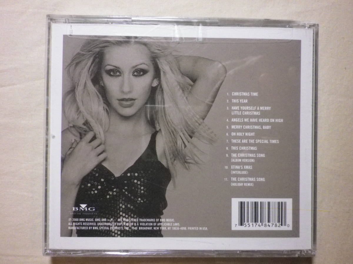 未開封 『Christina Aguilera/My Kind Of Christmas(2000)』(BMG 75517484782,USA盤,Merry Christmas Baby,Xtina's Xmas)_画像2