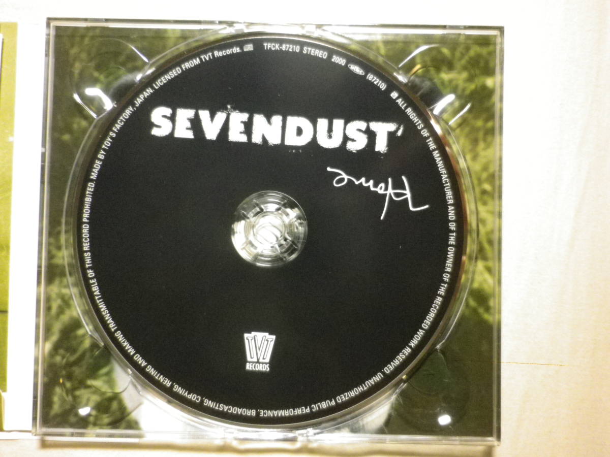 『Sevendust/Home+3(1999)』(2000年発売,TFCK-87210,国内盤帯付,歌詞対訳付,Digipak,Denial,Waffle,Licking Cream)_画像3