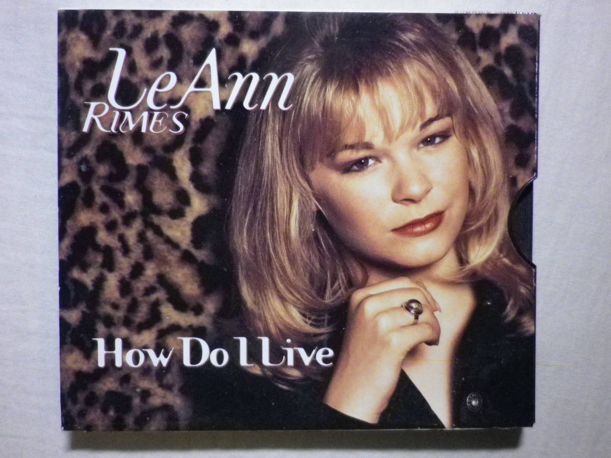 『LeAnn Rimes/How Do I Live(1997)』(特殊ケース仕様,CURB RECORDS D2-73022,USA盤,2track,カントリー,Extended)_画像1