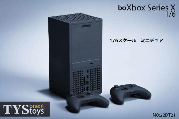 TYStoys 22DT21 boXbox Series X 1/6スケール 据置型ゲーム機 ミニチュア_画像2