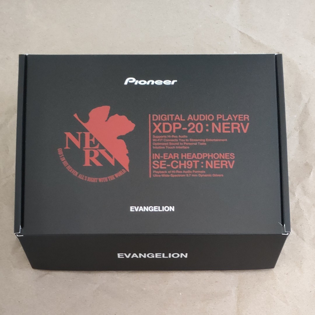 エヴァンゲリオン オーディオプレーヤー XDP-20 NERV