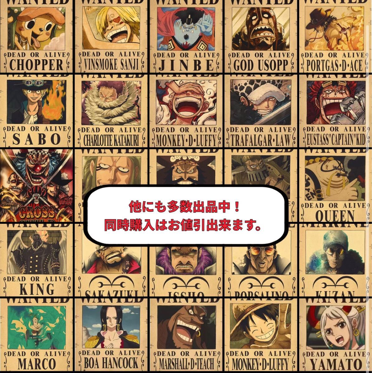 ONE PIECE 手配書 モンキー・D・ルフィ モデル ニカ 30億ver ONE PIECE 手配書 モンキー・D・ルフィ モデル ニカ 30億ver