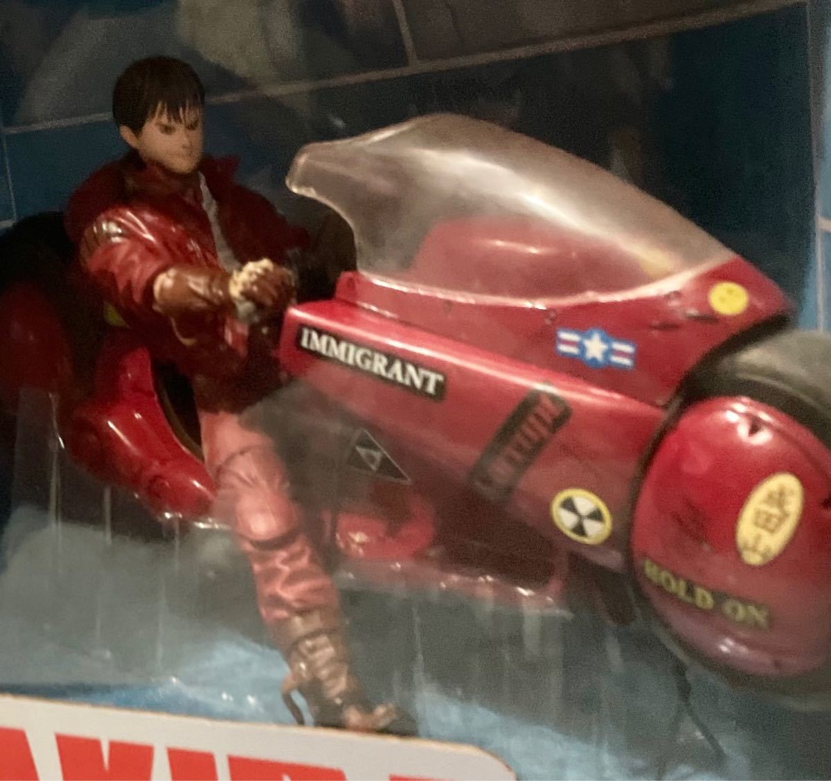 AKIRA 金田+バイクセット モーターサイクルボックス 完成品フィギュア マクファーレン アキラ AKIRA 大友克洋 TOYS