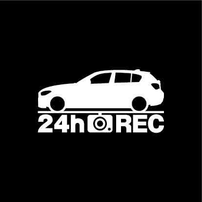 [do RaRe ko]BMW 1 series [F20 series ] latter term type 24 hour video recording middle sticker 