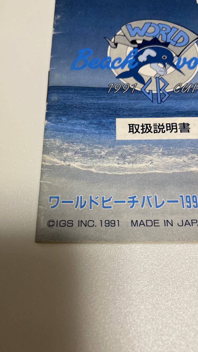 ワールドビーチバレー1991 GB CUP テレビゲーム 携帯用ゲームソフト