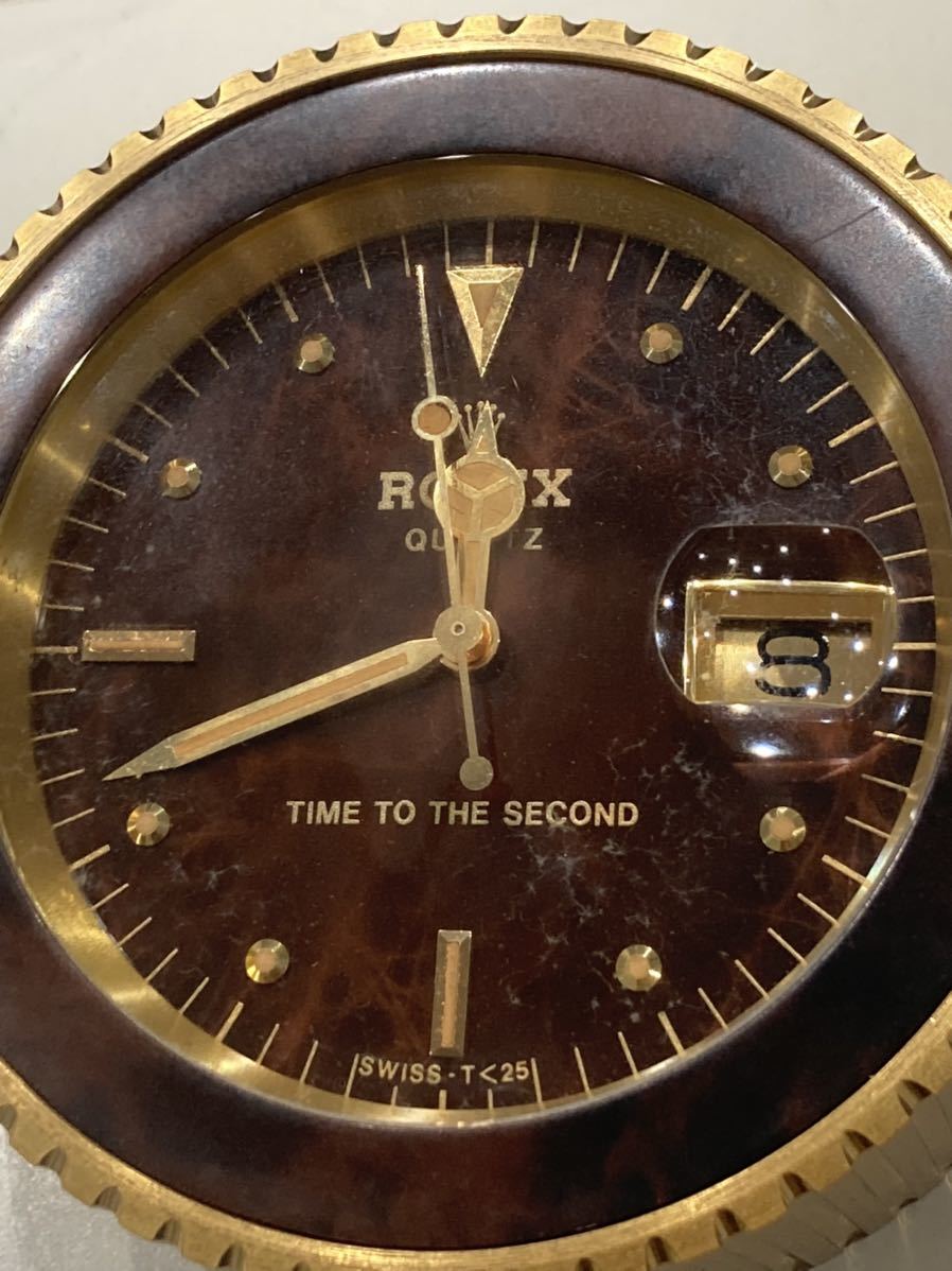 ROLEX ロレックス 置き時計 クォーツ リファレンス 455 Time To ROLEX ロレックス 置き時計 クォーツ リファレンス 455 Time To