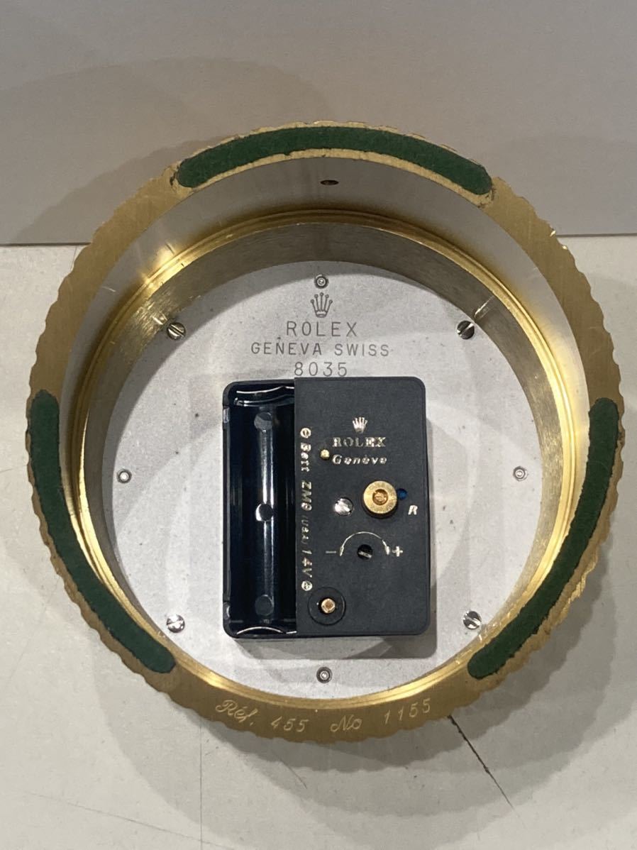 ROLEX ロレックス 置き時計 クォーツ リファレンス 455 Time To ROLEX ロレックス 置き時計 クォーツ リファレンス 455 Time To
