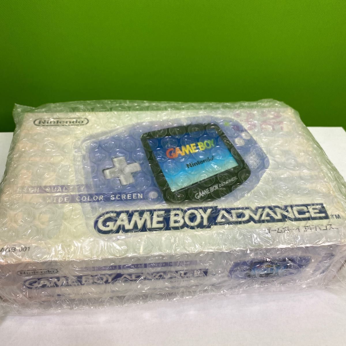 ゲームボーイアドバンス箱・説明書・内袋有り・画面新品シリアル合致