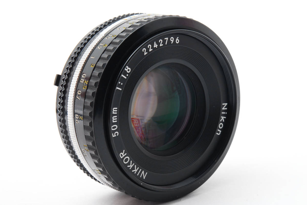 [美品・完動品] Nikon Ai-S AIS NIKKOR 50mm f1.8 MF Pancake Lensニコンレンズ1071531_画像3