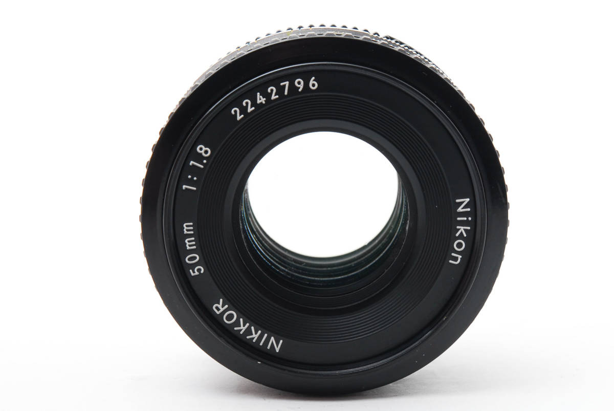 [美品・完動品] Nikon Ai-S AIS NIKKOR 50mm f1.8 MF Pancake Lensニコンレンズ1071531_画像4