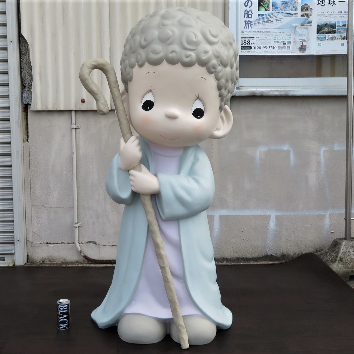 非売品【愛知店舗】 特大サイズ☆ 等身大☆ 希少 高さ123.5cm×幅58cm