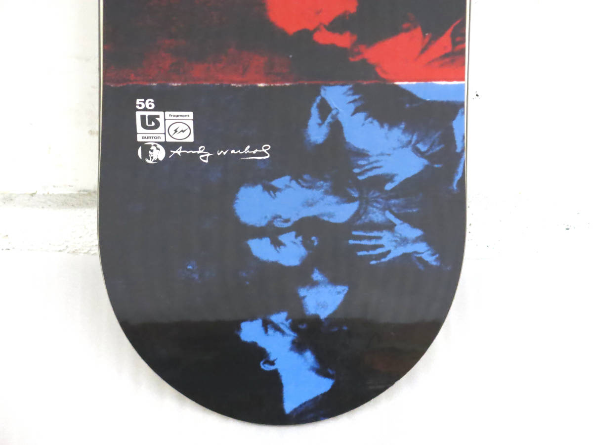 激レア◇BURTON fragment Andy Warhol 154cm レイト 限定 激レア◇BURTON fragment Andy Warhol 154cm レイト 限定