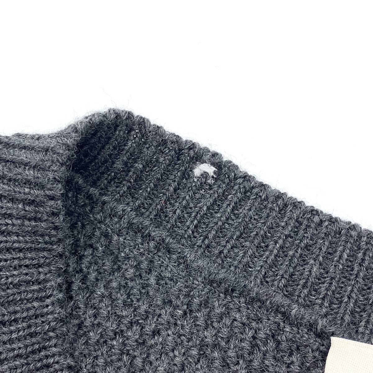MONCLER MAGLIONE TRICOT ALLA COREANA モンクレール スモールロゴ