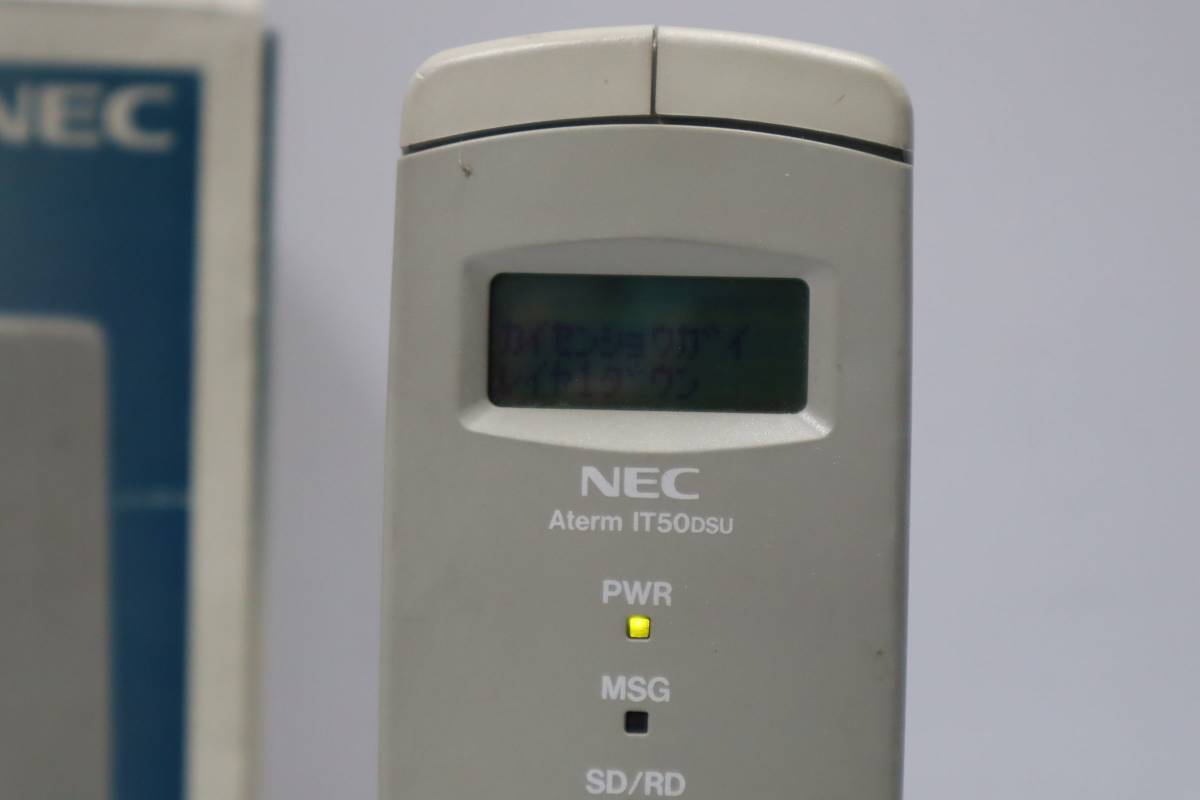 CB2058 N* Aterm IT50DSU/PC-IT50D1A NEC ISDNターミナルアダプタ_画像3