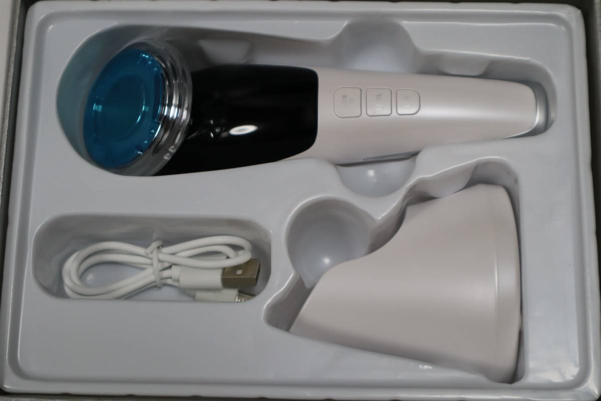 CB1507 N *L 未使用品 EMS美顔器 HOT&COOL SKIN care Device 美顔器_画像3