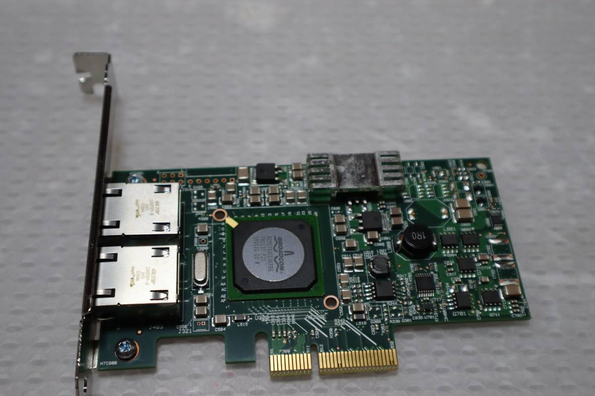 C4302 Δ* L IBM Broadcom Gigabit Ethernet Adapter PCI-E Network Card 49Y7947_画像1