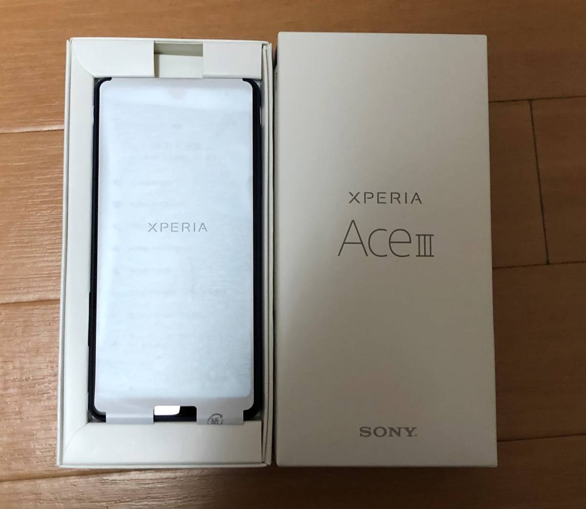 ヤフオク! - Xperia Ace III Blue simフリー 新品