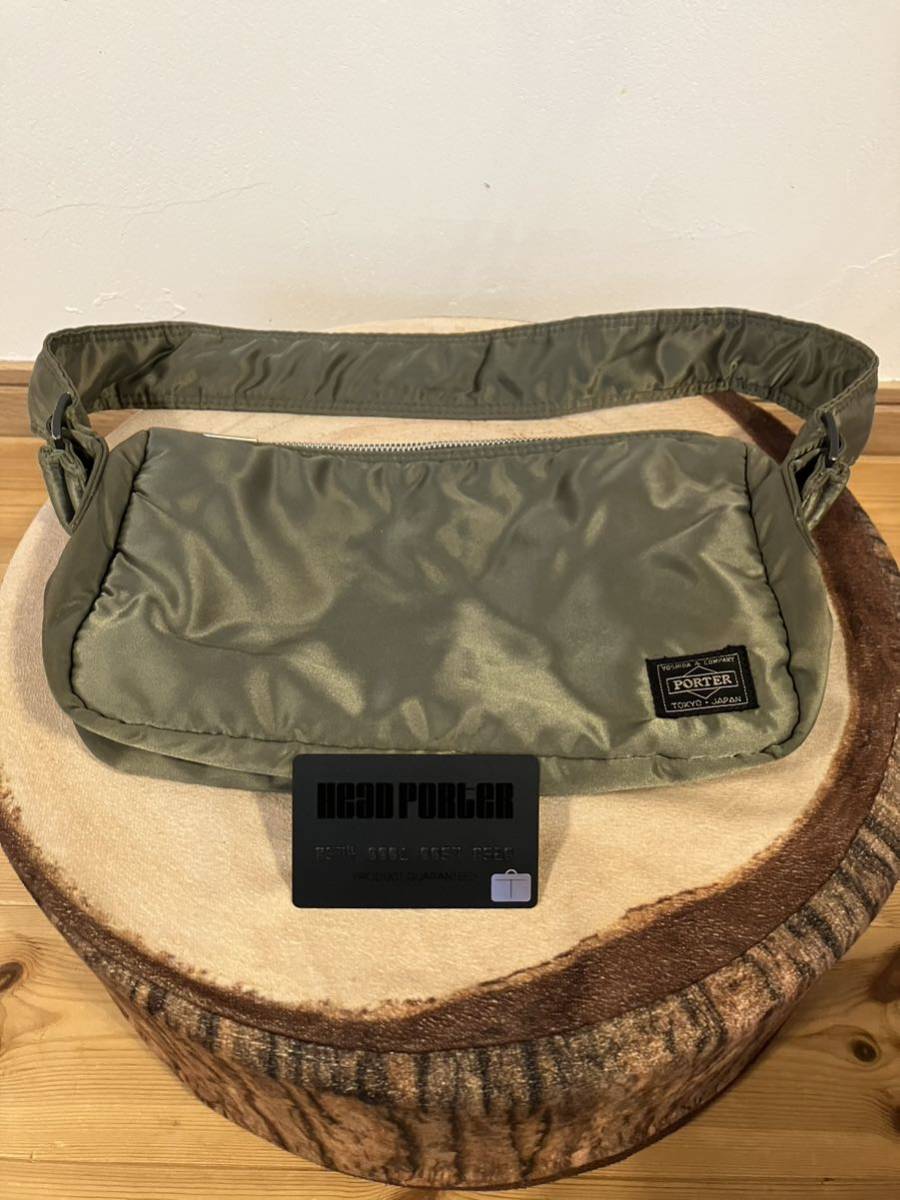 緑林シリーズ 【新品未開封】HEAD PORTER OLIVE DRAB WAIST BAG