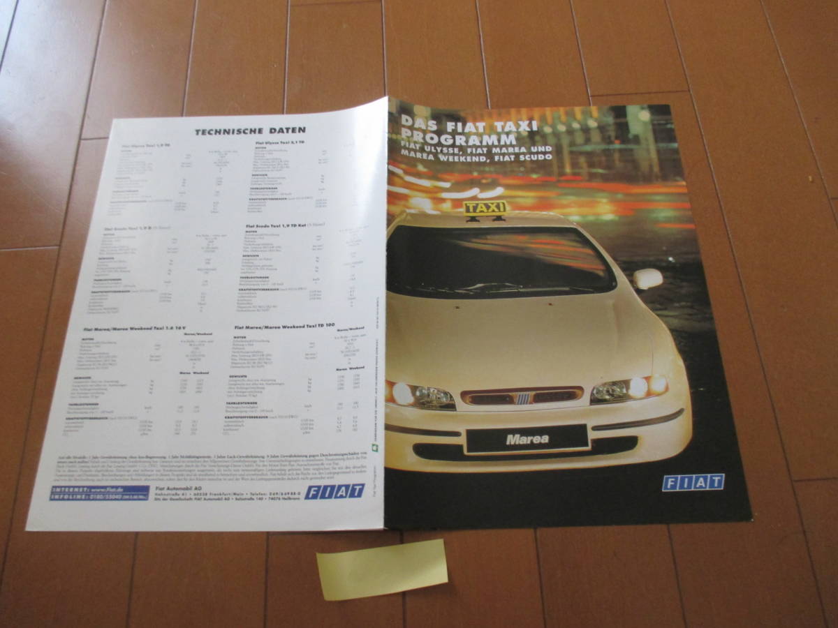  house 20966 catalog # Fiat # foreign language DAS FIAT TAXI taxi #