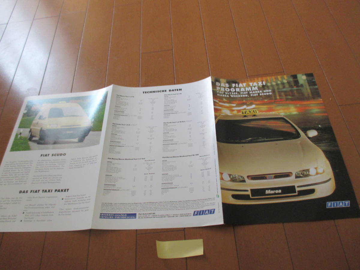  house 20966 catalog # Fiat # foreign language DAS FIAT TAXI taxi #