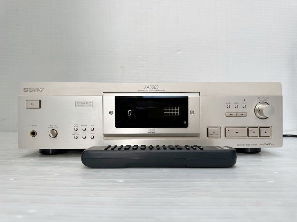 SONY ソニー CDP-XA55ES CDプレイヤー リモコン付き muniatalaya.gob.pe