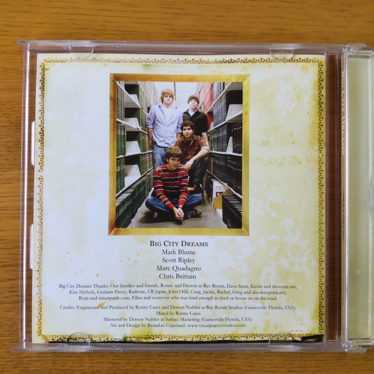 【中古・再値下】ビッグ・シティ・ドリームス/ジャーニー  国内盤CD Journey