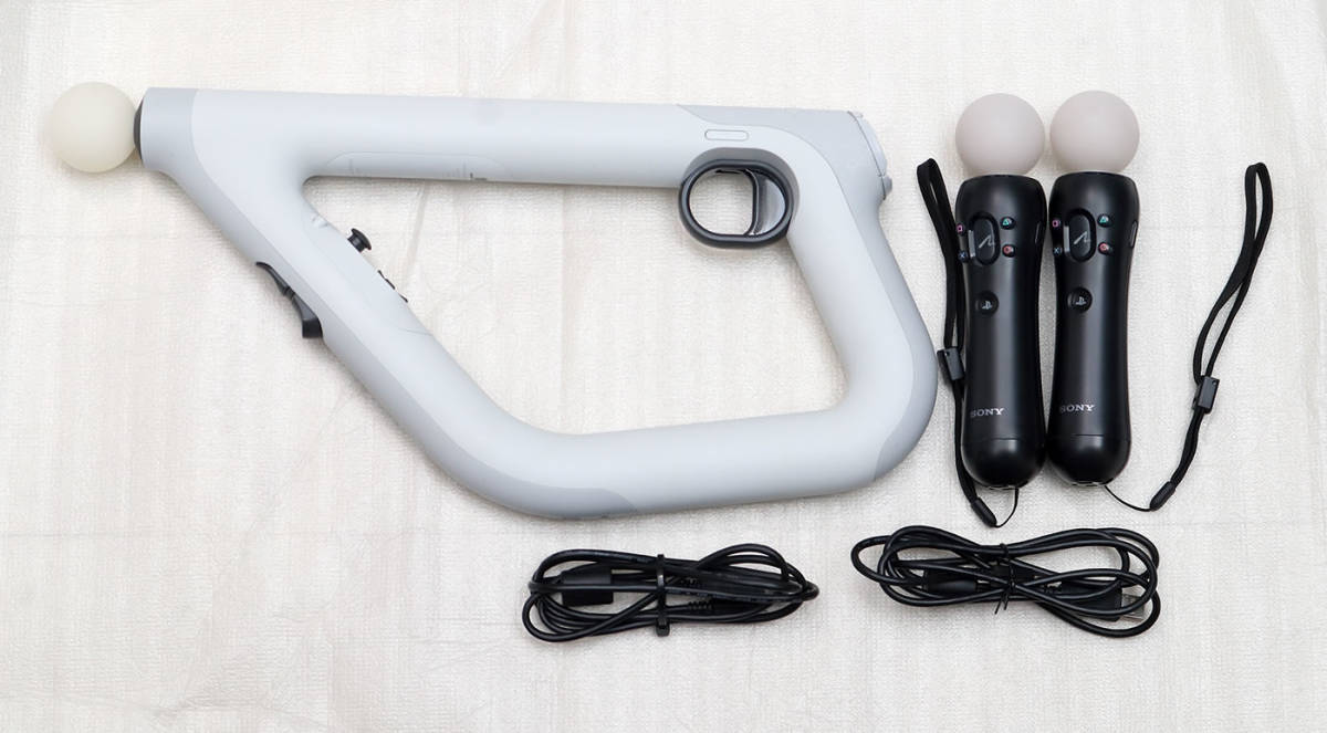 PlayStation VR PSVR シューティングコントローラー PS Move×2 PlayStation VR PSVR シューティングコントローラー PS Move×2