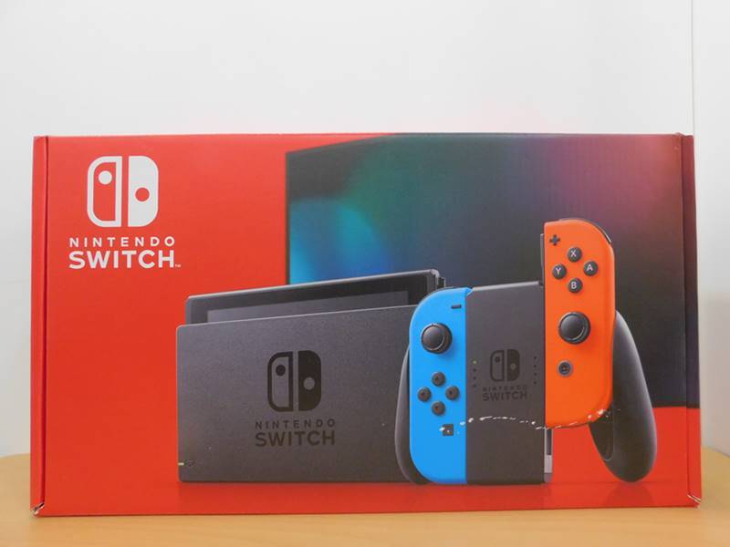 ベンチ 収納付 Nintendo Switch オンブルー/ネオンレッドHAD-S-KABA