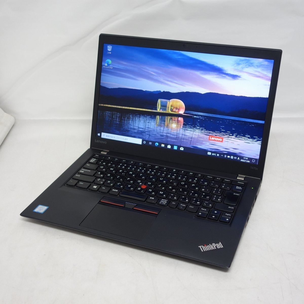 超激安 Lenovo ThinkPad T470s 14型ノートパソコン(Core i5-7600U