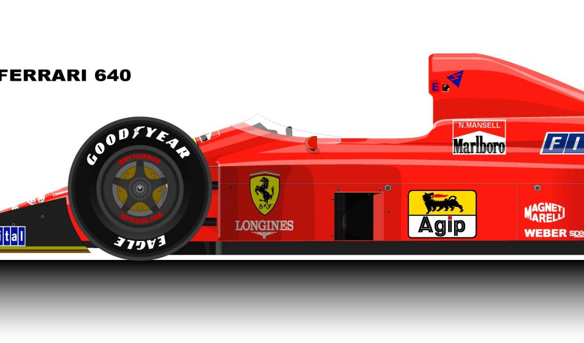 フェラーリ 640 F1イラスト マンセル ベルガー|Yahoo!フリマ フェラーリ 640 F1イラスト マンセル ベルガー|Yahoo!フリマ