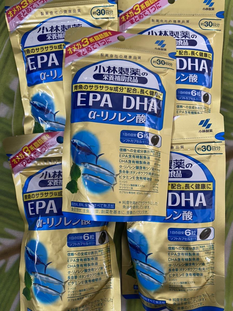 70％OFF】 小林製薬 EPA DHA αリノレン酸 オメガ３ 180粒 30日分