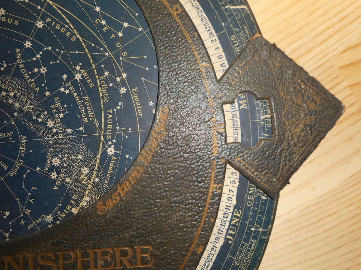 即決アンティーク1915年頃『フィリップス星座早見盤』天球図、天文暦学書、星図、宇宙Astronomy, Star map, Planisphere, Celestial atlas 自然科学と技術 即決アンティーク1915年頃『フィリップス星座早見盤』天球図、天文暦学書、星図、宇宙Astronomy, Star map, Planisphere, Celestial atlas 自然科学と技術