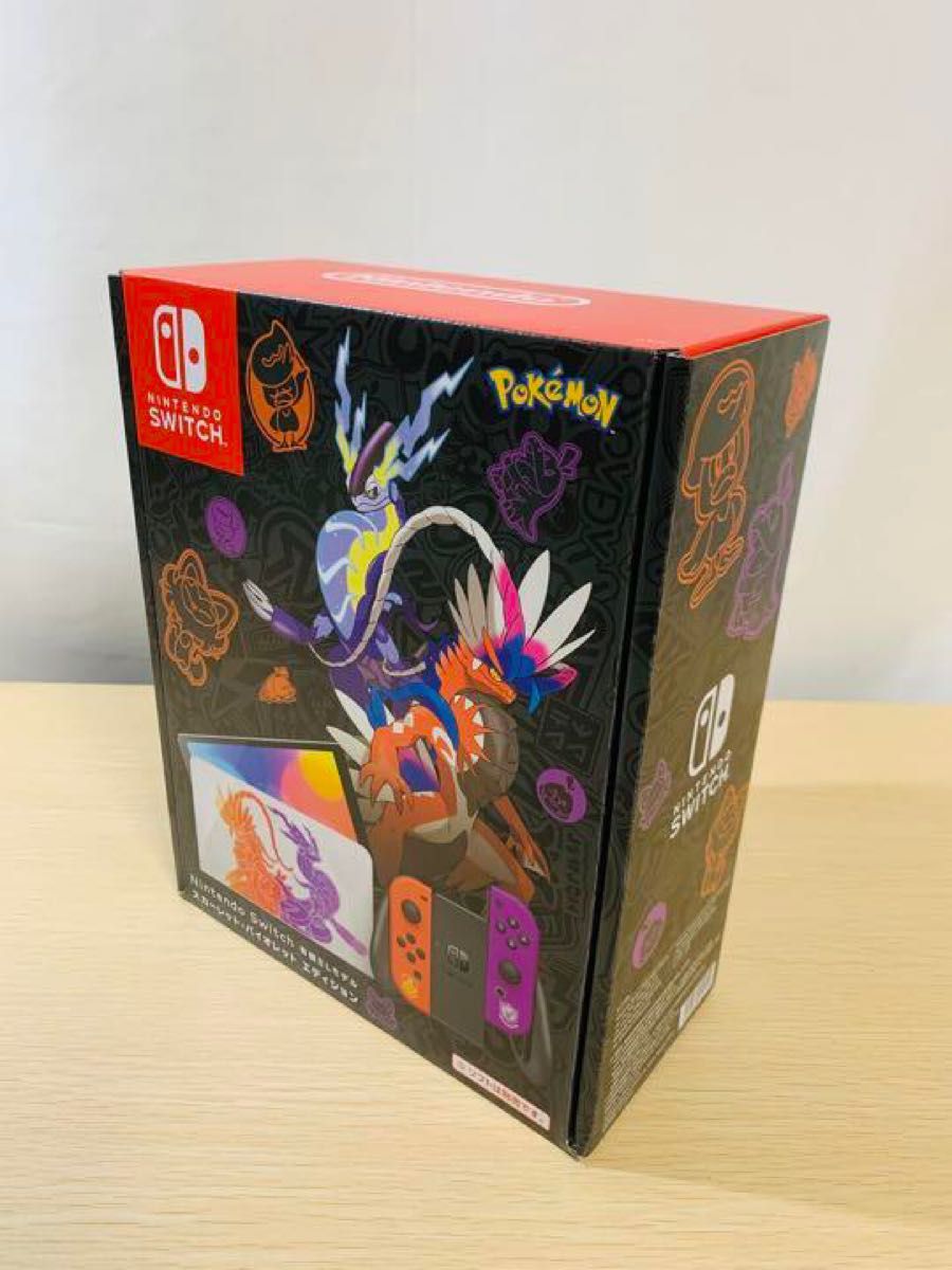 PayPayフリマ|任天堂スイッチ本体 有機EL ポケモンスカーレット ...
