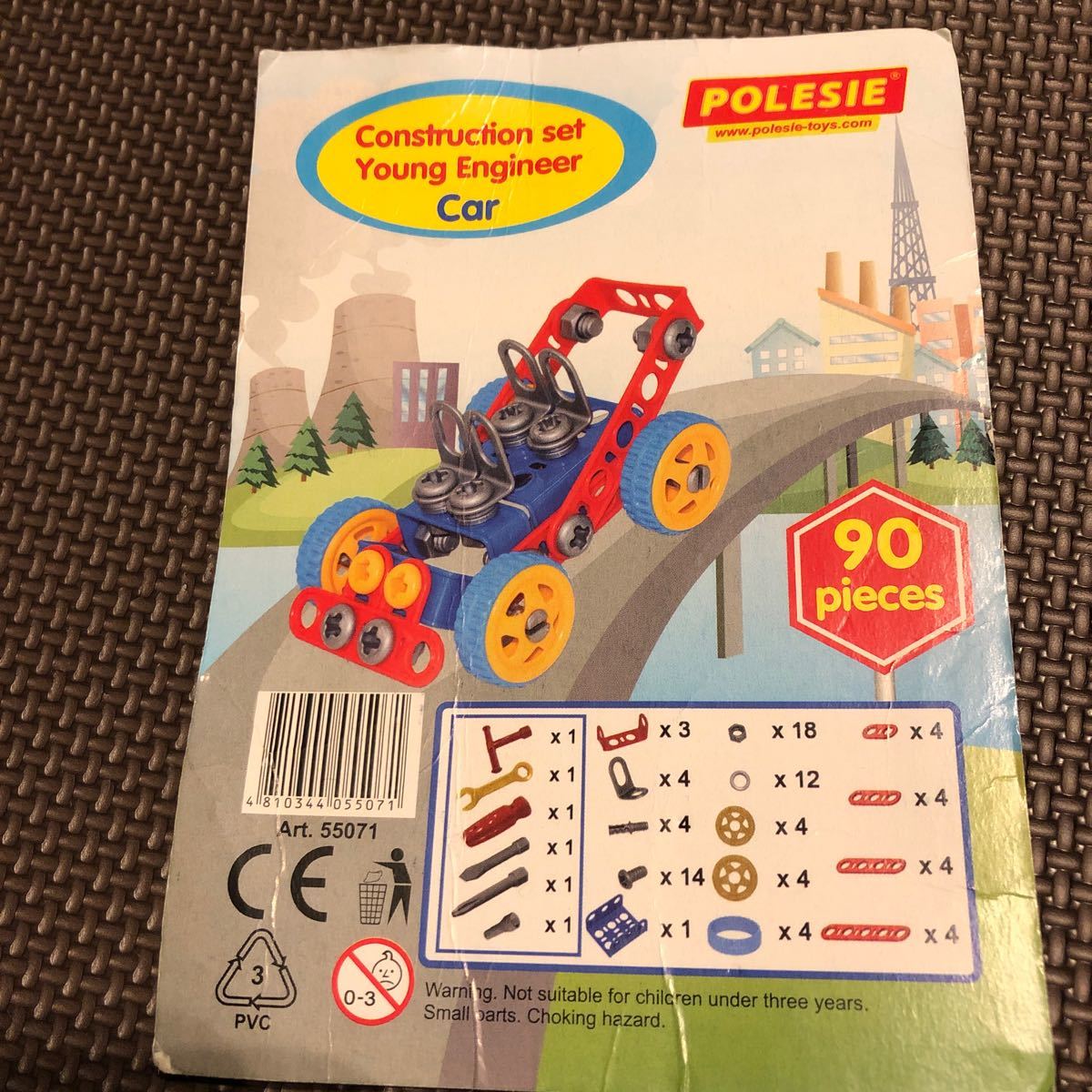 POLESIE 車　組み立て　ポリシエ　子供　工具　おもちゃ　知育　エンジニア　セット　キッズ　乗り物