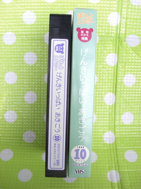 即決〈同梱歓迎〉VHS こどもちゃれんじぽけっとシアター げんきいっぱいあきごう 1999年10月号(69)付録 しまじろう◎ビデオ出品中A47_画像3