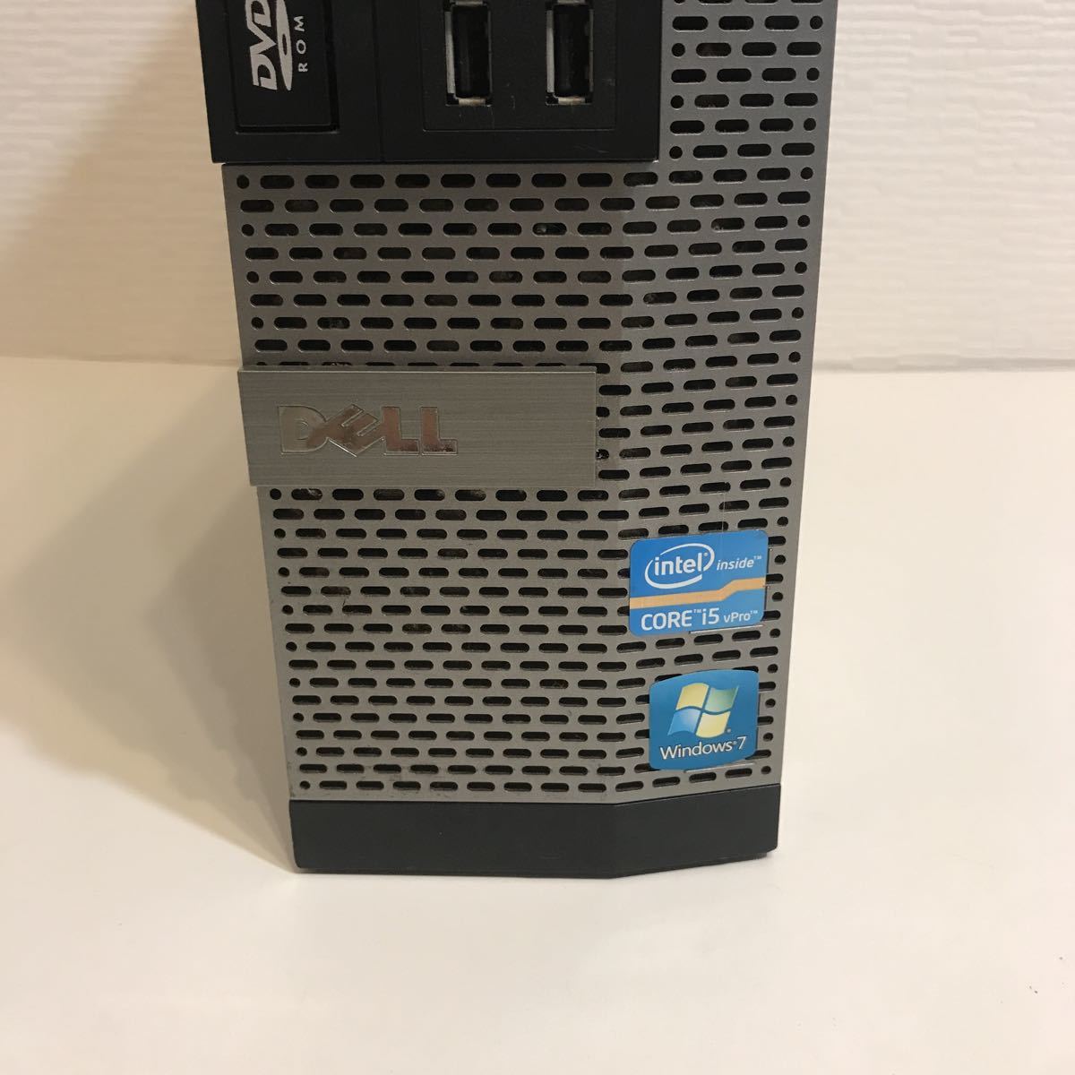 1円スタート】DELL デスクトップPC OPTIPLEX 990 ミニ HDDナシ メモリ