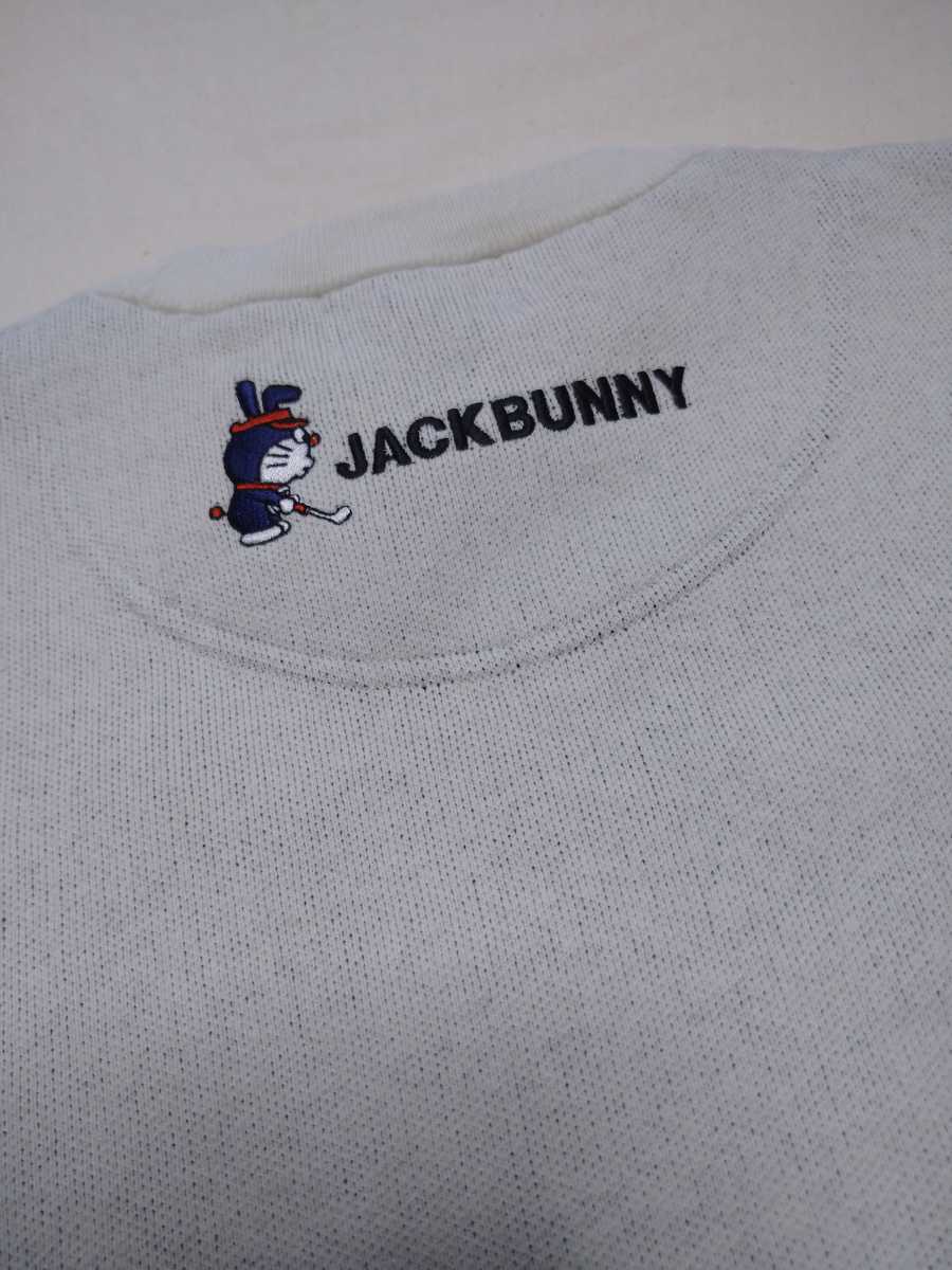 ホワイト Sサイズ0 セーター ドラえもん ゴルフウェア ジャックバニー 新品