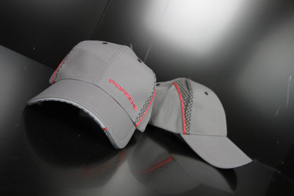 【Porsche Racing Collection Cap】【ポルシェ コレクション】 キャップ 【グレー】 （検：GT WORLD CHALLENGE DTM GT300 GT500）の画像3