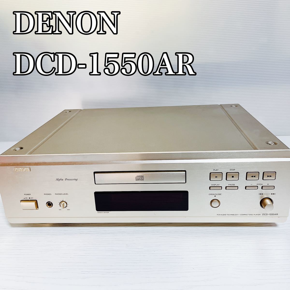 Yahoo!オークション - DENON CDプレーヤー DCD-1550AR デノン