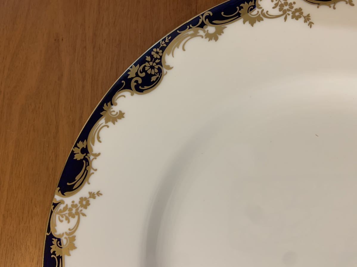 【美品】MINTON VERSAILLES ミントン ベルサイユ 大皿 プレート 約27cm 6枚セット まとめて_画像6